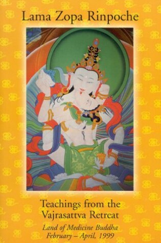 Cover of Teachings from the Vajrasattva Retreat