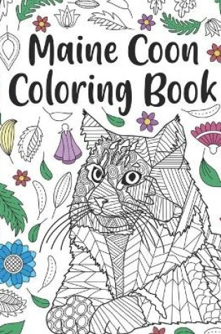 Cover of Maine Coon Coloring Book