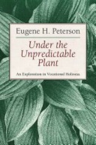 Cover of Under the Predictable Plant