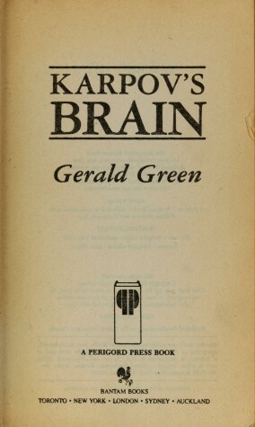 Book cover for Karpov's Brain