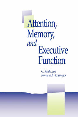 Cover of Attention, Memory, and Executive Function