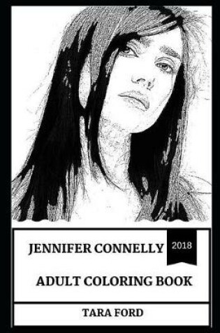 Cover of Jennifer Connelly Adult Coloring Book