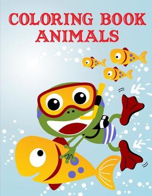 Book cover for Coloring Book Animals