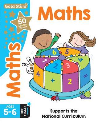 Book cover for Gold Stars Maths Ages 5-6 Key Stage 1