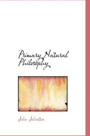 Cover of Primary Natural Philosophy