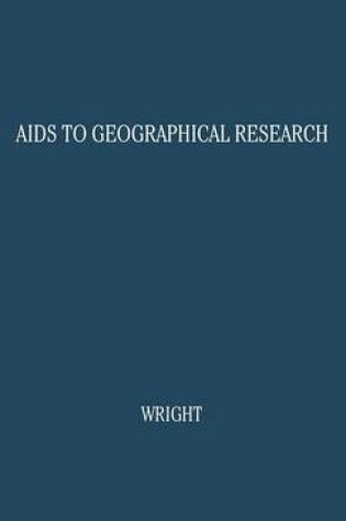 Cover of Aids to Geographical Research