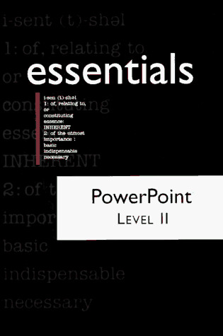 Cover of PowerPoint 97 Essentials, Level II