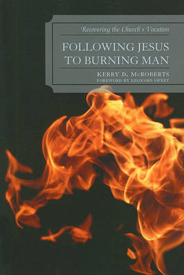 Book cover for Following Jesus to Burning Man