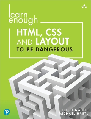 Book cover for Learn Enough HTML, CSS and Layout to Be Dangerous