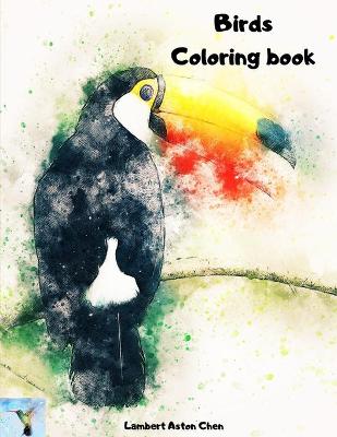 Book cover for Birds Coloring book