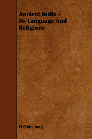 Cover of Ancient India - Its Language And Religions