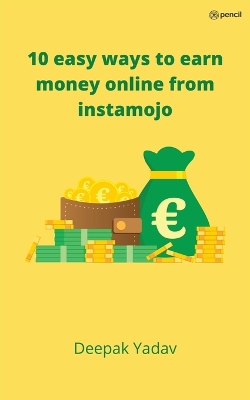 Book cover for 10 easy ways to earn money online from instamojo