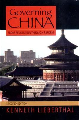 Book cover for Governing China