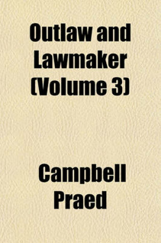 Cover of Outlaw and Lawmaker (Volume 3)