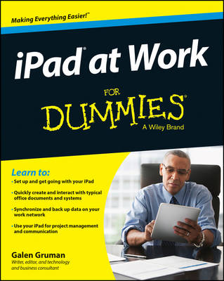 Book cover for iPad at Work For Dummies