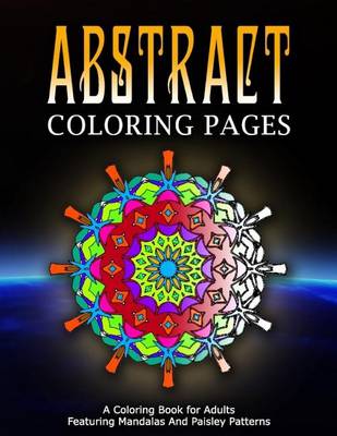 Book cover for ABSTRACT COLORING PAGES - Vol.8