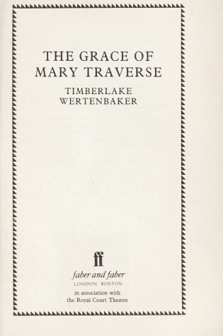 Cover of The Grace of Mary Traverse