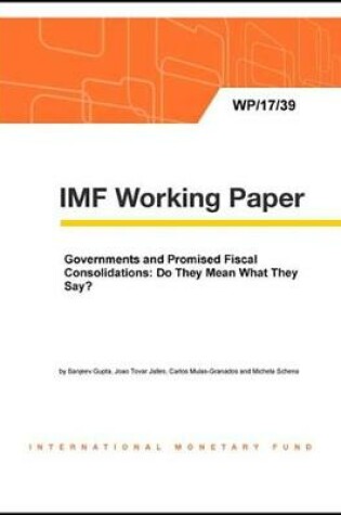 Cover of Governments and Promised Fiscal Consolidations