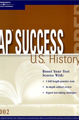 Cover of Ap Success Us History 2002