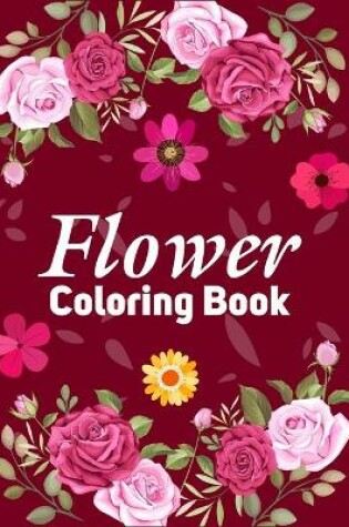 Cover of Flower Coloring Book