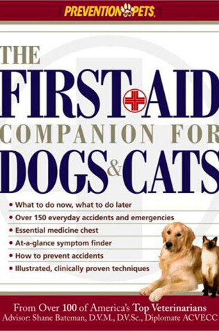 Cover of The First-Aid Companion for Dogs & Cats