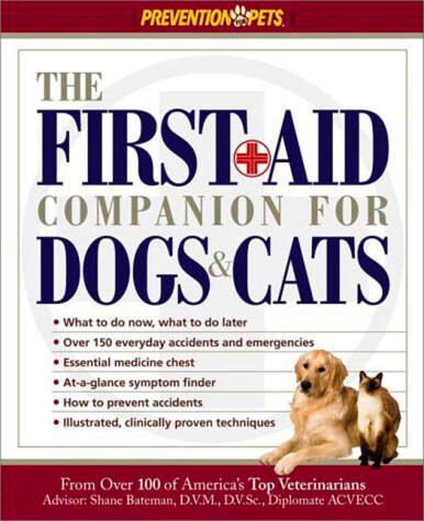 Book cover for The First-Aid Companion for Dogs & Cats