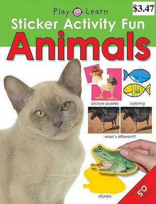 Book cover for Sticker Activity Fun Animals