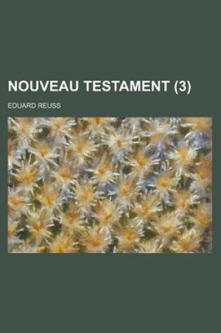 Cover of Nouveau Testament (3)