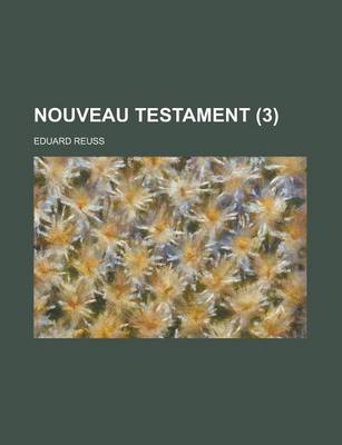 Book cover for Nouveau Testament (3)