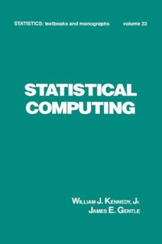 Cover of Statistical Computing