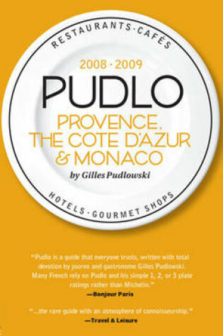 Cover of Pudlo Provence, Cote d'Azur and Monaco