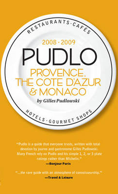 Book cover for Pudlo Provence, Cote d'Azur and Monaco