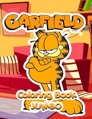 Book cover for Garfield Jumbo Coloring Book