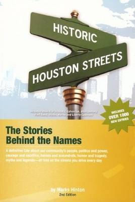 Book cover for Historic Houston Streets