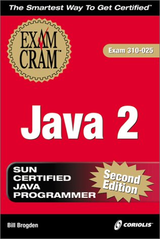 Book cover for Java 2 Exam Cram