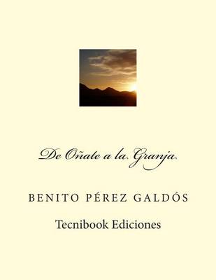 Book cover for de Onate a la Granja