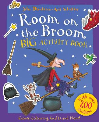 Book cover for Room on the Broom BIG Activity Book