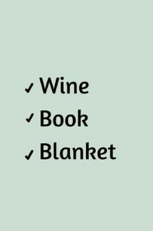 Cover of Wine Book Blanket