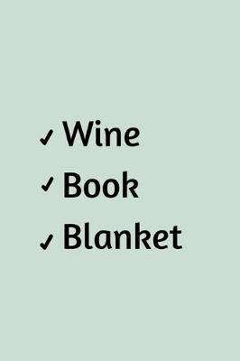 Book cover for Wine Book Blanket