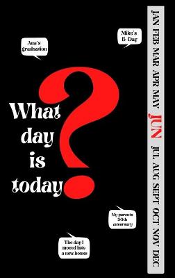 Book cover for What day is Today?