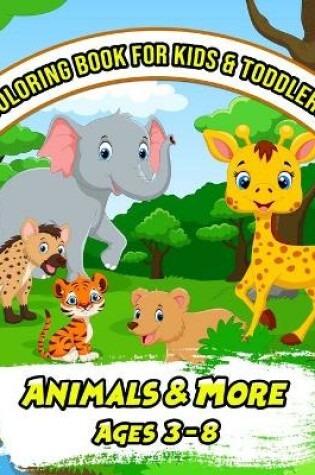 Cover of Coloring Book for Kids & Toddlers