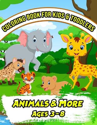 Book cover for Coloring Book for Kids & Toddlers