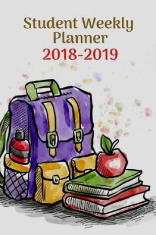 Cover of Student Weekly Planner 2018-2019