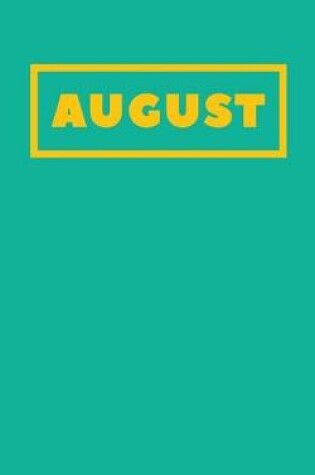 Cover of August