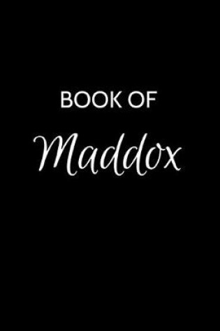 Cover of Book of Maddox