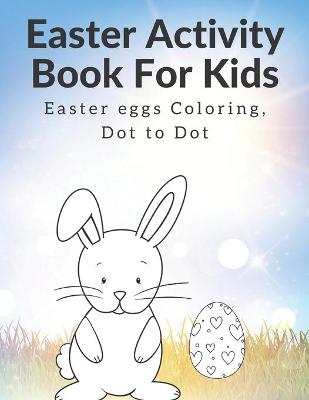 Book cover for Easter Activity Book For Kids