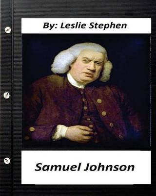 Book cover for Samuel Johnson.(1878) By Leslie Stephen