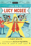Book cover for A Star on TV, Lucy McGee