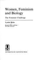 Book cover for Women, Feminism and Biology