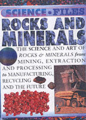 Book cover for Science Files Rocks & Minerals paperback